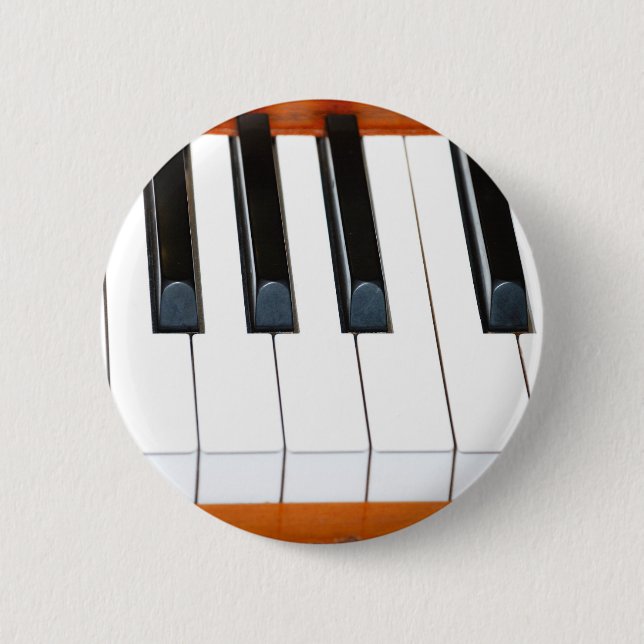 Keyboard 6 Cm Round Badge (Front)
