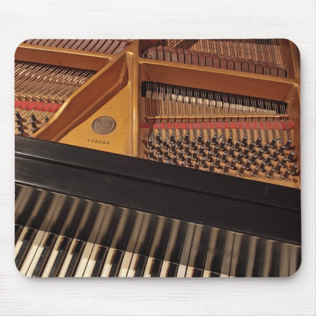 Keyboard and Pinblock Piano Mousepad (Front)