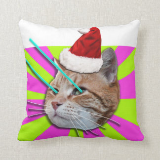 Keyboard Cat BOOGIE DOWN Chriostmas pillow