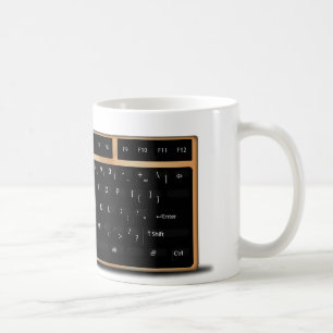 Keyboard - Gold Coffee Mug