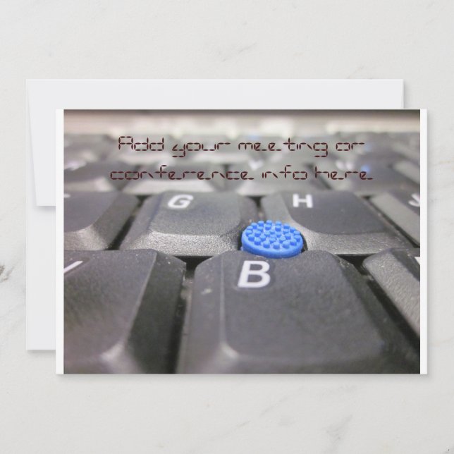 Keyboard invitation (Front)