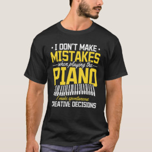Keyboard Pianist Music Musician Piano 2 T-Shirt