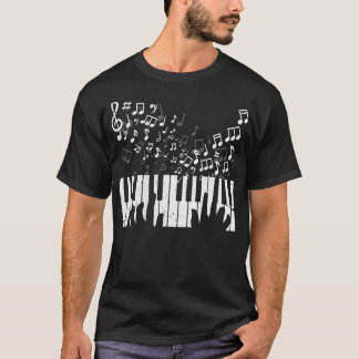 Keyboard Pianist Musician Piano Keys Gift  T-Shirt