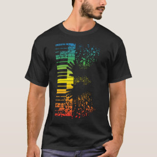 Keyboard Piano Gift Music Musician Instrument T-Shirt