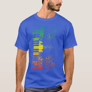 Keyboard Piano Gift Music Musician Instrument  T-Shirt