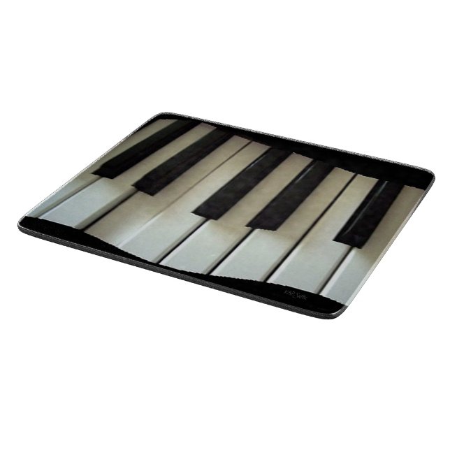 Keyboard/Piano Keys Cutting Board (Corner)