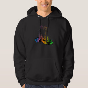 Keyboard Piano Player Musician Keyboardist Gag O Hoodie