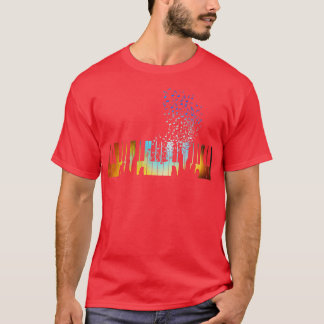 Keyboard Piano Shirt Gift for Men Women Kids