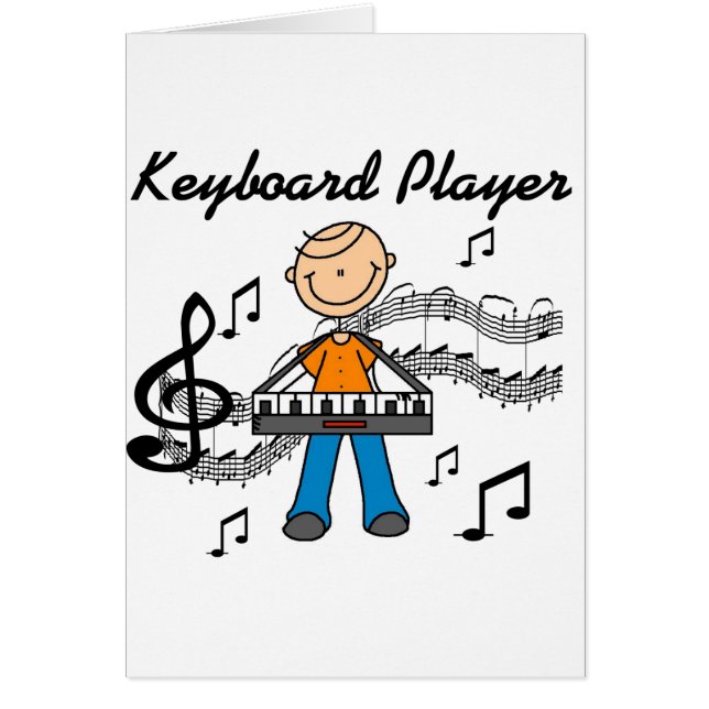 Keyboard Player Card (Front)