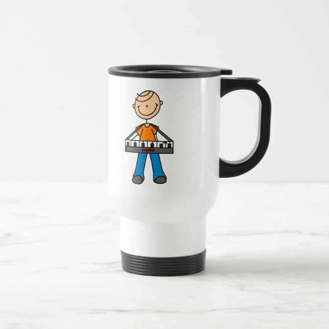 Keyboard Player Mug (Right)