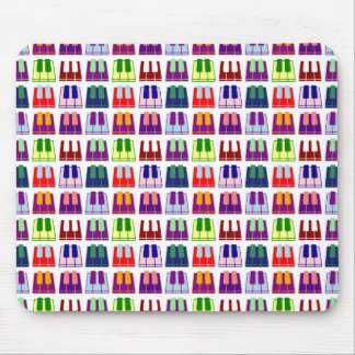 Keyboard Player Piano Keys Pop Art Mouse Pad