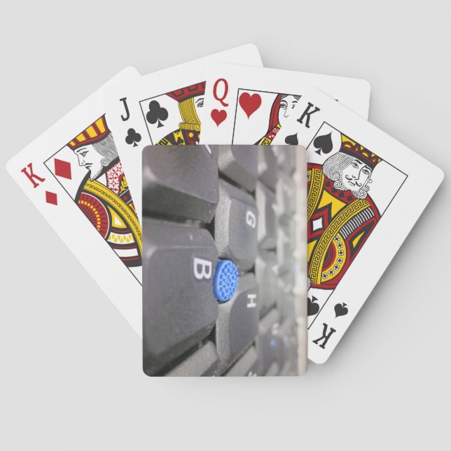 Keyboard Playing Cards (Back)