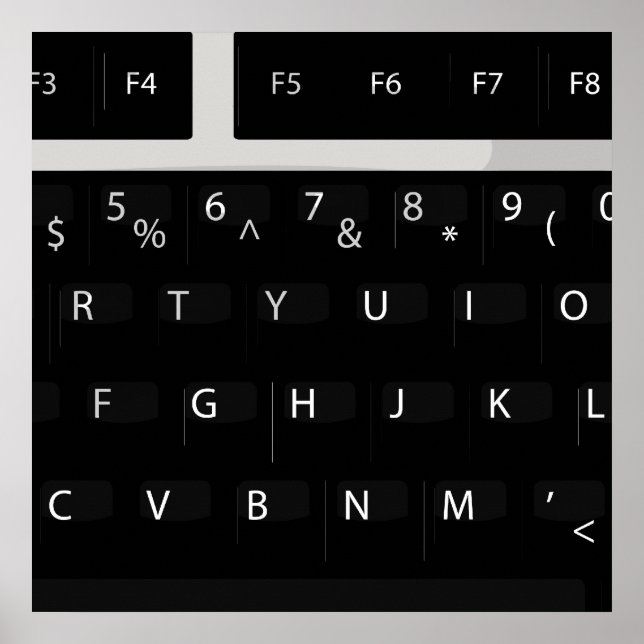 Keyboard Poster (Front)