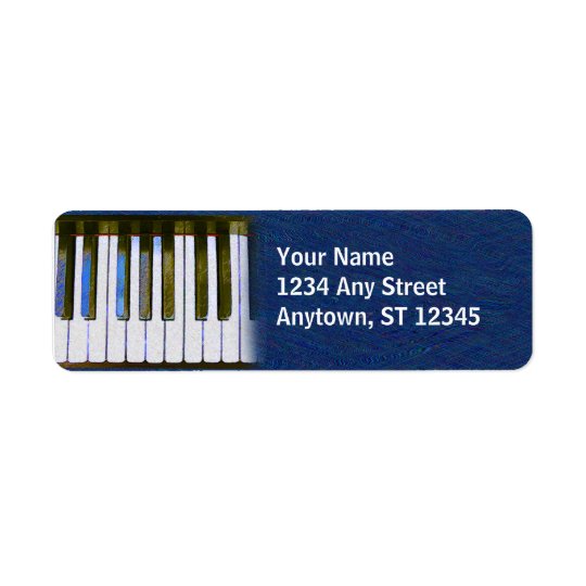 KEYBOARD RETURN ADDRESS LABEL