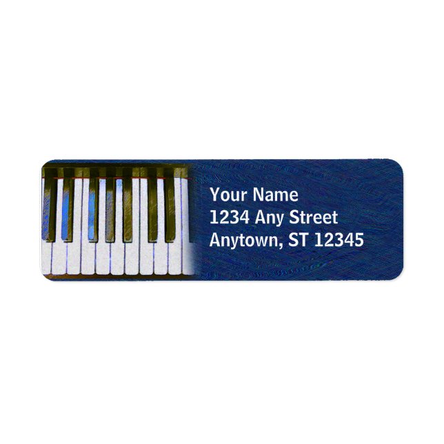 KEYBOARD RETURN ADDRESS LABEL (Front)