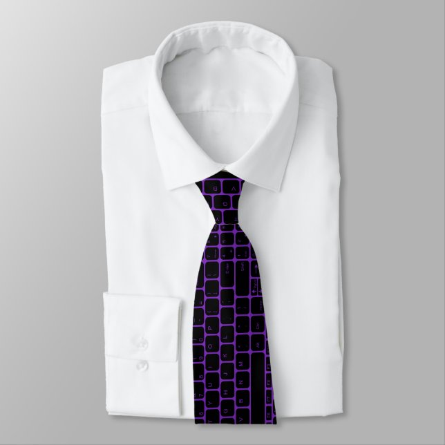 Keyboard Tie (Tied)
