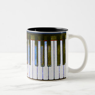 KEYBOARD Two-Tone COFFEE MUG