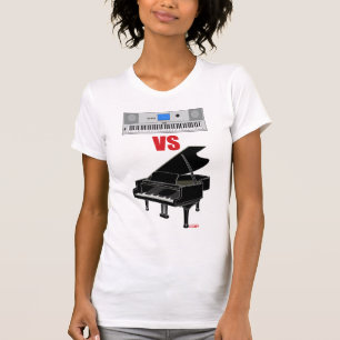 Keyboard VS Piano (Women) T-Shirt
