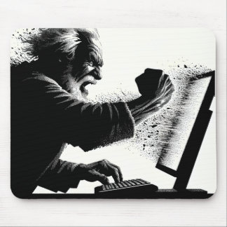 Keyboard Warrior Mouse Pad