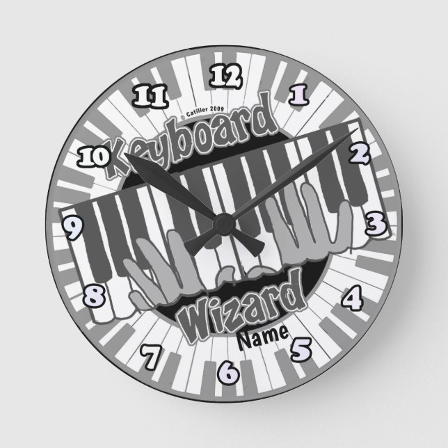 Keyboard Wizard  clock (Front)