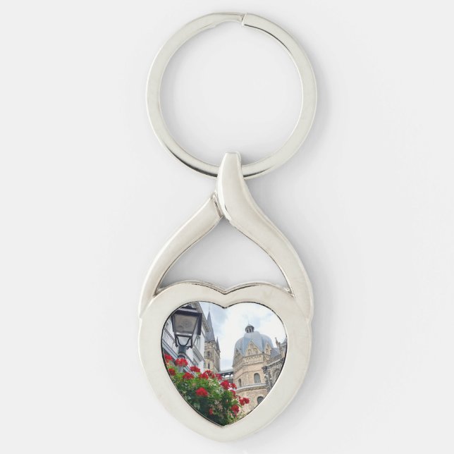 Keychain Aachen Cathedral (Front)