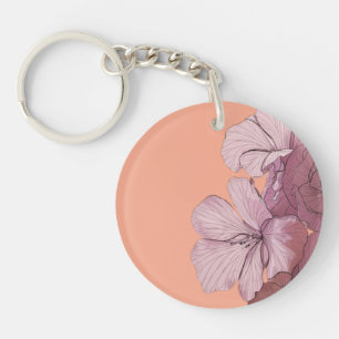 Keychain Abstract acrylic keychain