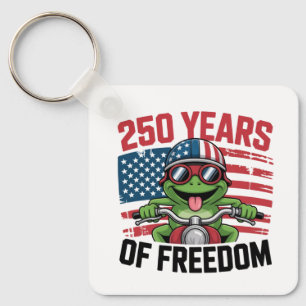 Keychain-America Patriotic 250th Anniversary Key Ring