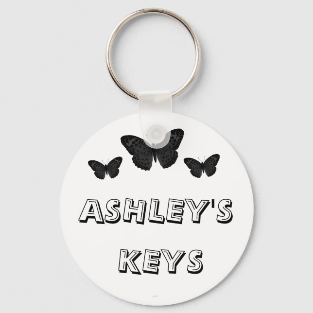 KEYCHAIN-ASHLEY'S KEYS KEY RING (Front)