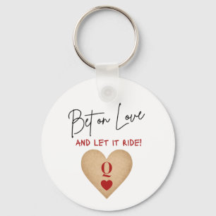 Keychain - Bet on Love, Casino Bachelorette