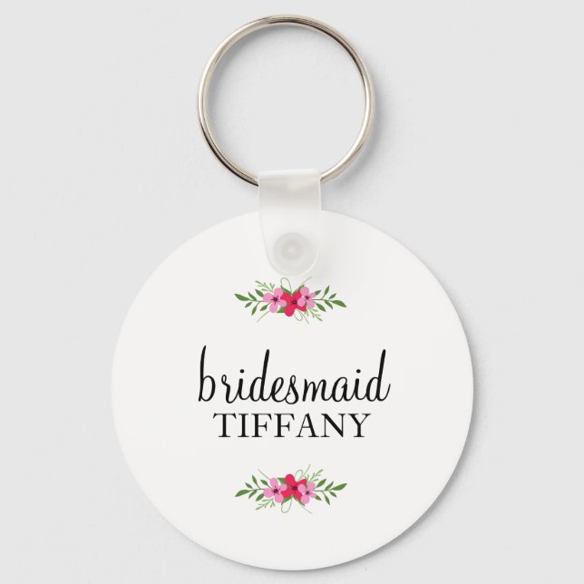 Keychain - bridesmaid (Front)