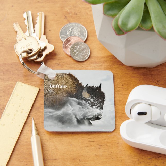 Keychain-Buffalo Key Ring (Desk)