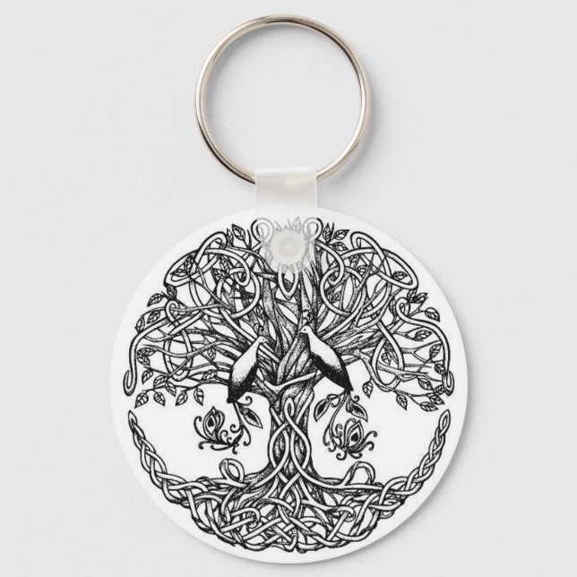 keychain Celtic tree (Front)
