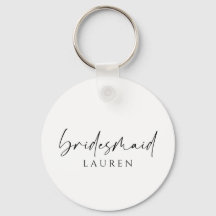 Keychain Chic Bridesmaid