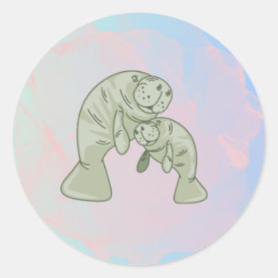 Keychain Classic Round Sticker