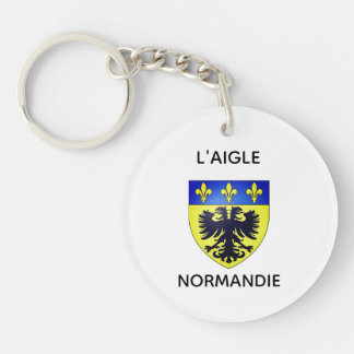 Keychain - Coat of Arms of L'Aigle - Normandy