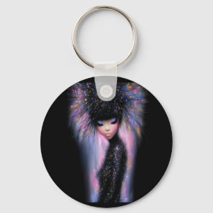 Keychain Cosmic Diva Stellar Glow
