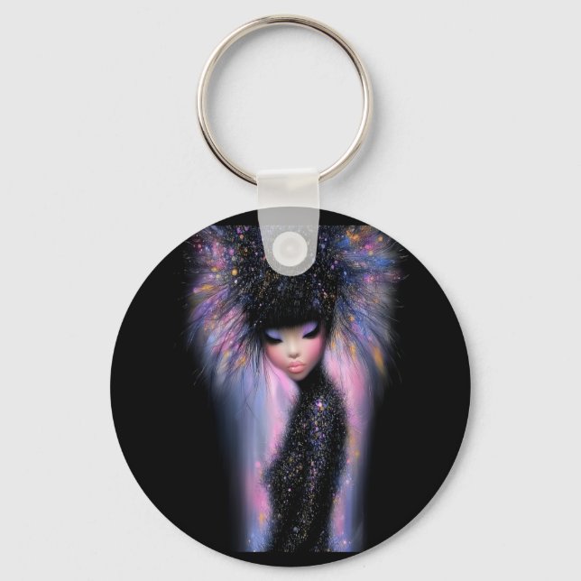 Keychain Cosmic Diva Stellar Glow (Front)