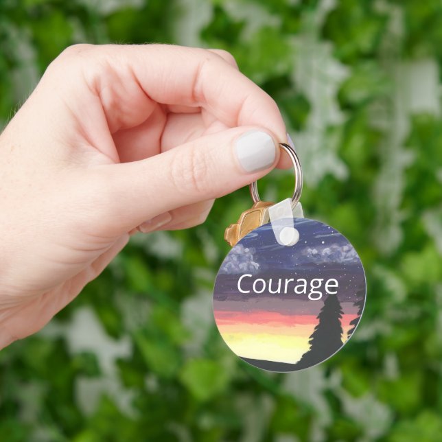 Keychain - Courage (Hand)