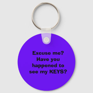 Keychain Crazy: Keys???
