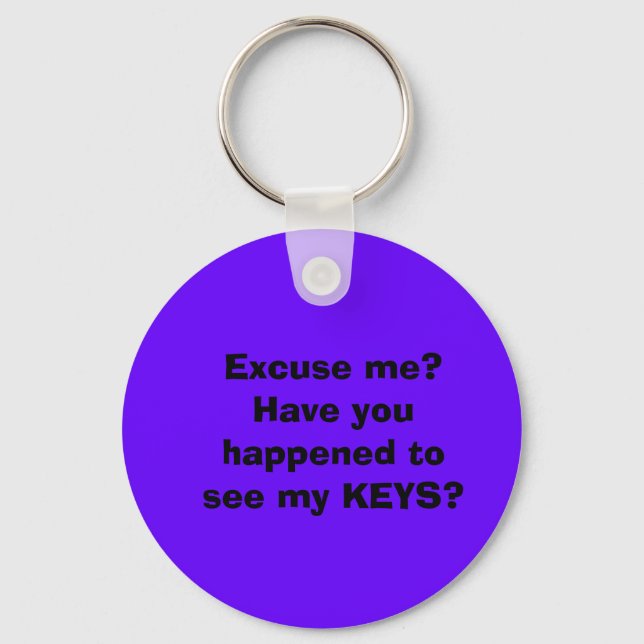 Keychain Crazy: Keys??? (Front)