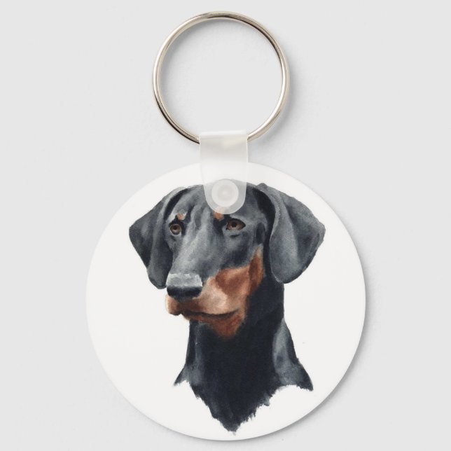 Keychain Doberman (Front)