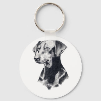 Keychain Doberman