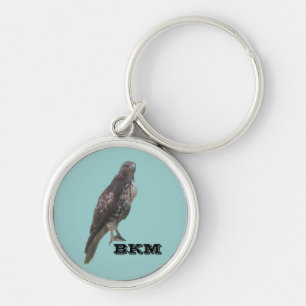 Keychain - Falcon with Monogram