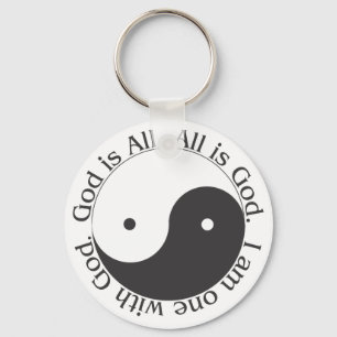 Keychain - God is All Yin-yang