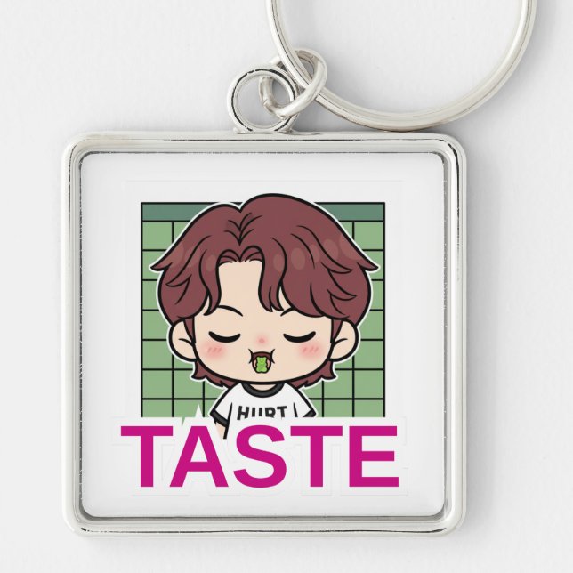 Keychain Haechan TASTE Theme (Front)