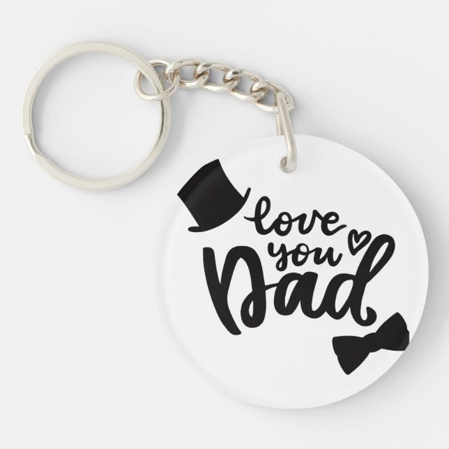 Keychain happy father's day  (Front)