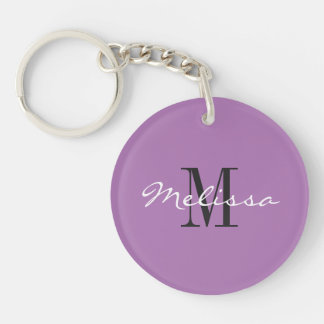Keychain Intial Monogram Name