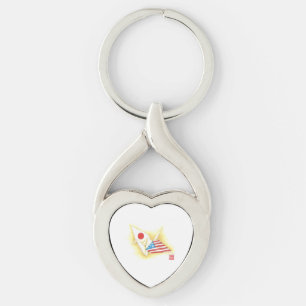 Keychain ~ Japan-U.S. Friendship