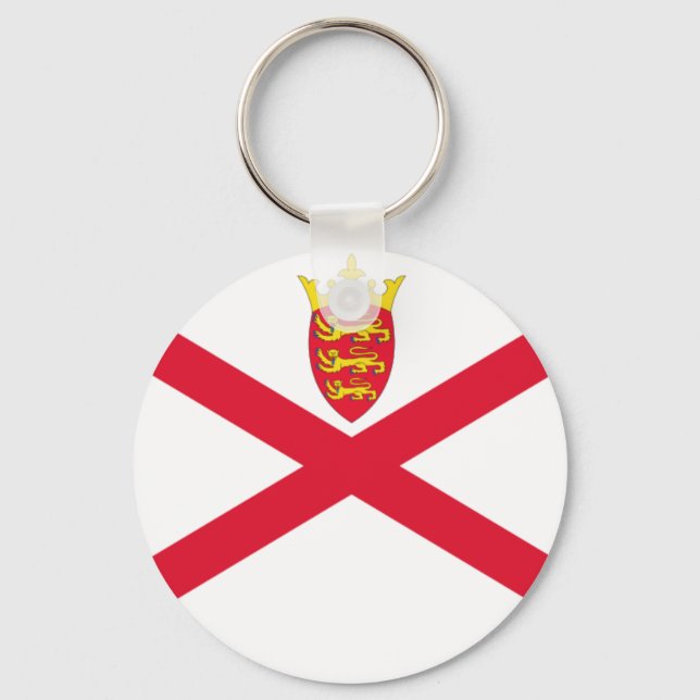 Keychain - Jersey Flag (Front)