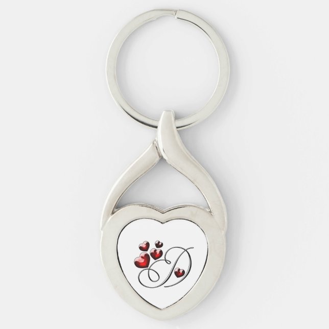 keychain (letter d) (Front)